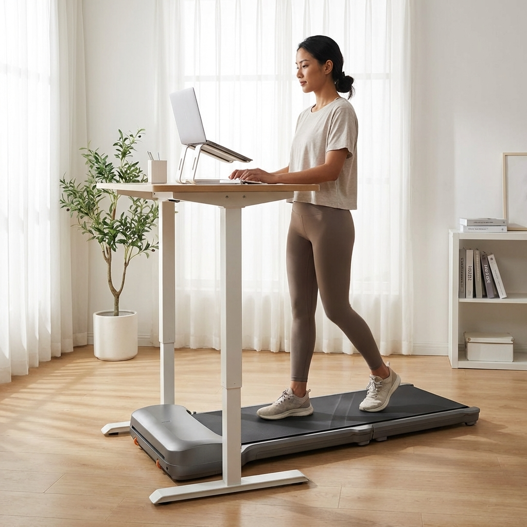 STRIDRO Walking Pad C1 under desk